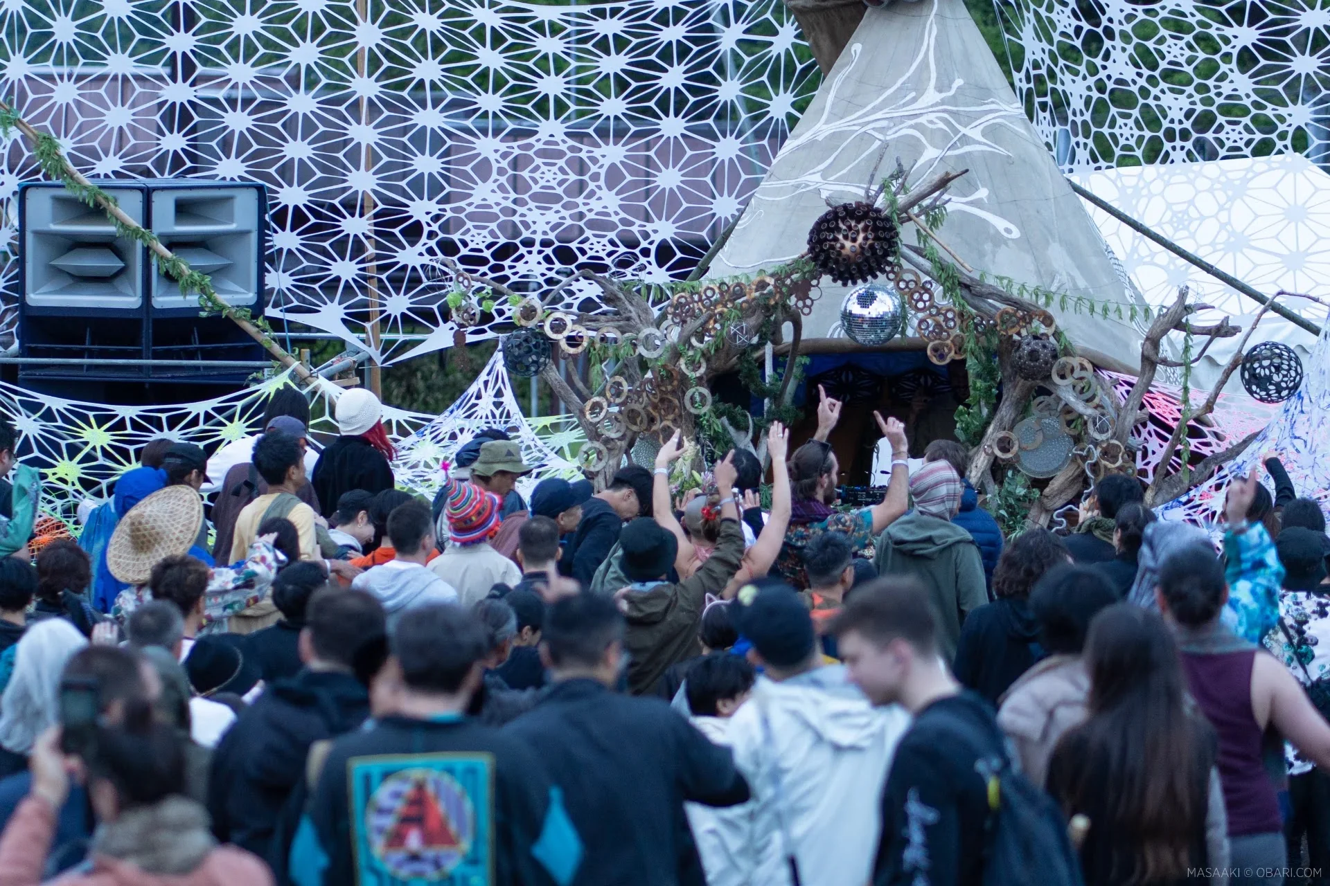 Re:birth Festival 2024のフロアの様子